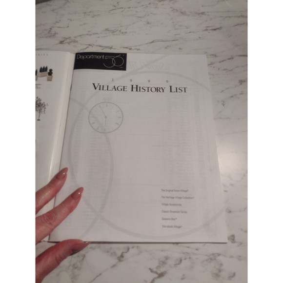 Department 56 - 1999 Village Brochure - Picture 7 of 10